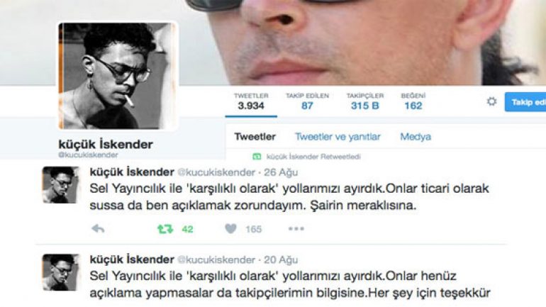 Küçük İskender Can Yayınları’nda