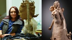 Yonca Saraçoğlu kadını heykel ve desenlerle anlattı