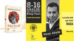 Sinan Akyüz Biga Kitap Fuarı’nda okurlarla buluşacak