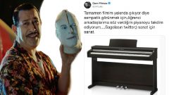 Cem Yılmaz filmdeki piyanoyu öğrencilere hediye ediyor