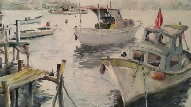 Ege Aydan suluboya sergisi Galeri İdil’de