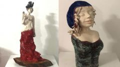 Zeytin ağacı sanatla bütünleşiyor