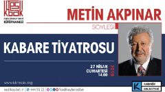 Metin Akpınar söyleşisi Kadıköy TESAK’ta