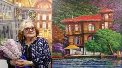 Nur Ulubil eski İstanbul resimleri sergisi