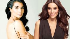 Yerli La Casa de Papel için Tuba Büyüküstün ve Cansu Dere