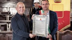 Ferzan Özpetek Palermo fahri vatandaşı