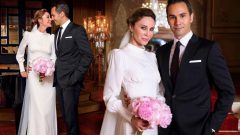 Demet Şener gelinliği ile mesaj mı verdi