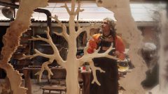 Ayhan Tomak Barış Ağacı ile mesaj veriyor