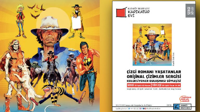 Çizgi Romanı Yaşatanlar Sergisi Kadıköy’de