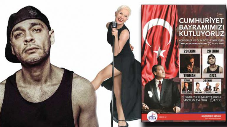 Şişli Cumhuriyet Bayramı Şöleni dört gün sürecek