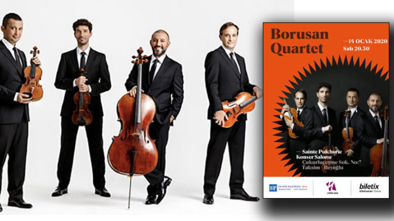 Borusan Quartet Beethoven’ın 250. Doğum Yılı’nın ilk konserinde