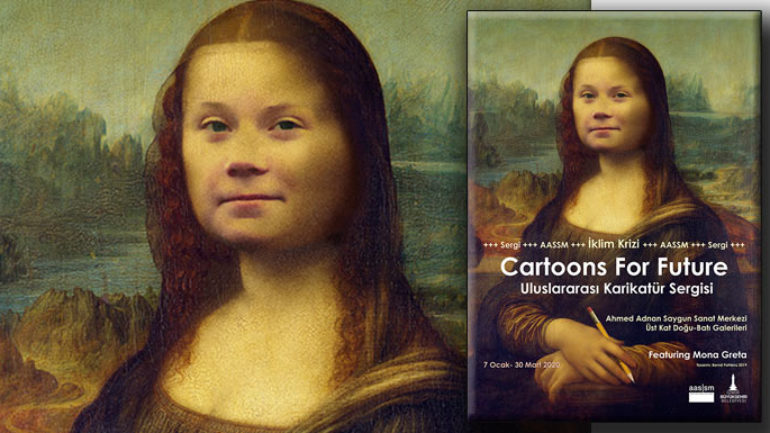 Gelecek İçin Karikatürler Sergisi İzmir’de