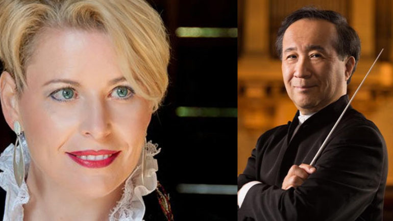 İDSO yeni yıl konserinde soprano Birgitta Wetzl