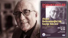 Şişli’de Ataol Behramoğlu’na Saygı gecesi