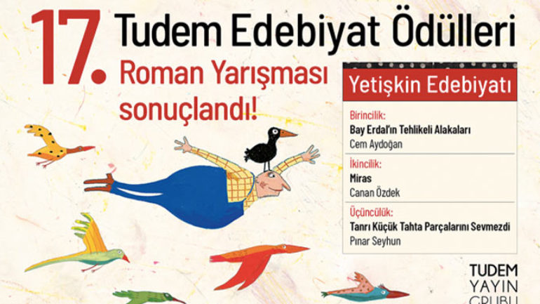 17. Tudem Edebiyat Ödülleri Roman Yarışması sonuçlandı