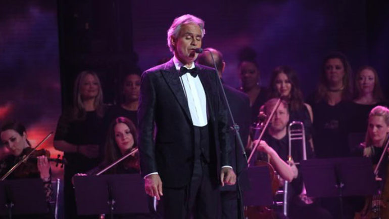 Andrea Bocelli konseri youtube kanalında