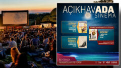 Adalarda yazlık sinema keyfi “AçıkhavADA Sinema”