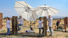 Ahlat Selçuklu mezarlığı temizliğinde sona gelindi