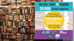 Beltaş Vakfı’ndan ücretsiz 29 bin kitap