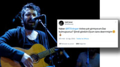 Halil Sezai gaz tweeti ile tartışma yarattı