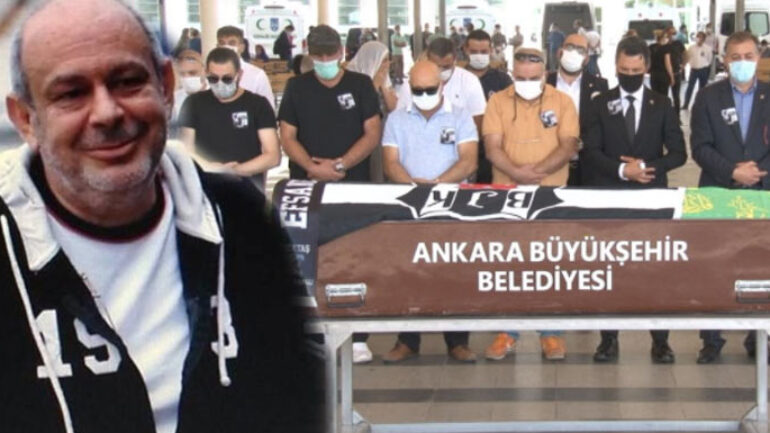 Haldun Boysan BJK bayrağı ile uğurlandı