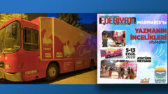 Marmaris Kitap Günleri Edebiyat Otobüsü ile tamamlandı