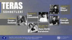 Terasta edebiyat ve sanat sohbetleri başlıyor