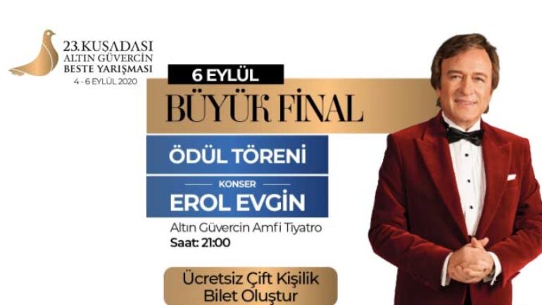 Erol Evgin’e Altın Güvercin onur ödülü