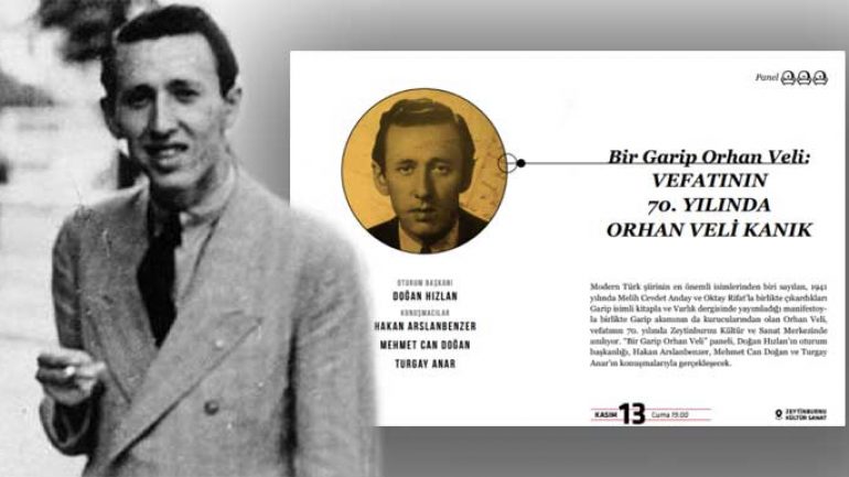 Orhan Veli Zeytinburnu’nda anılıyor