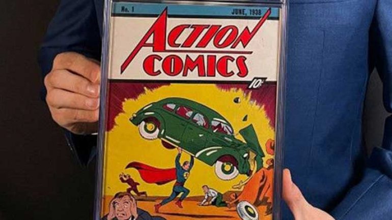 Süperman kopyası bile servet değerinde