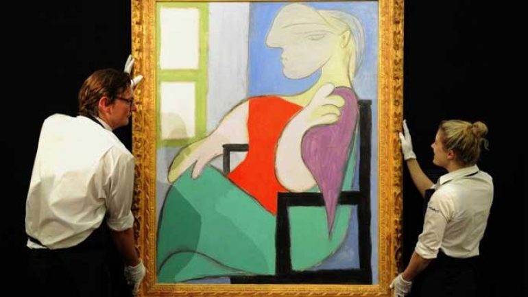 Picasso tablosu 103 milyon dolara satıldı