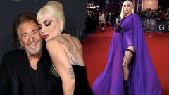 Lady Gaga dövmeleri ile House of Gucci prömiyerine damga vurdu