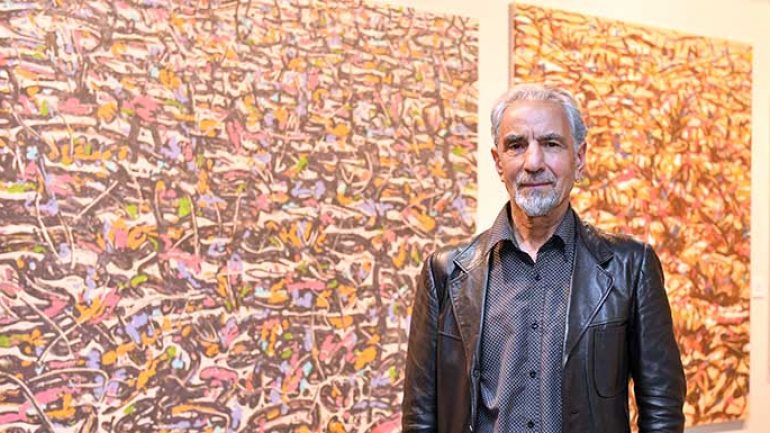 Mahmut Celayir Peykerun sergisinde Anadolu doğasının resimleri