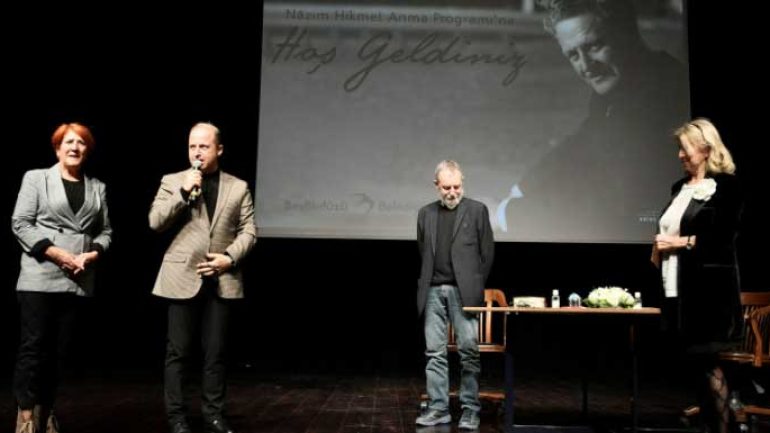 Nazım Hikmet Beylikdüzü’nde doğum gününde anıldı