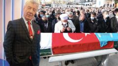 Arif Şentürk Türk bayrağı ile son yolculuğuna uğurlandı