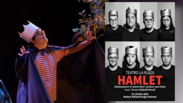 Hamlet down sendromlu oyuncularla sahnede
