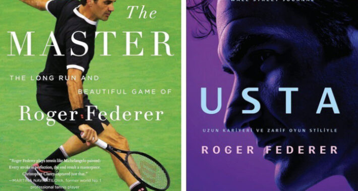 Usta Roger Federer raflarda